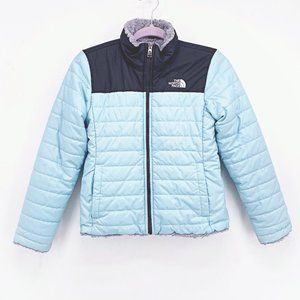 Girls' The North Face Mossbud Swirl Reversible Jacket